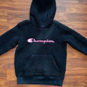 3 For $12 Girls Champion Sherpa Hoodie